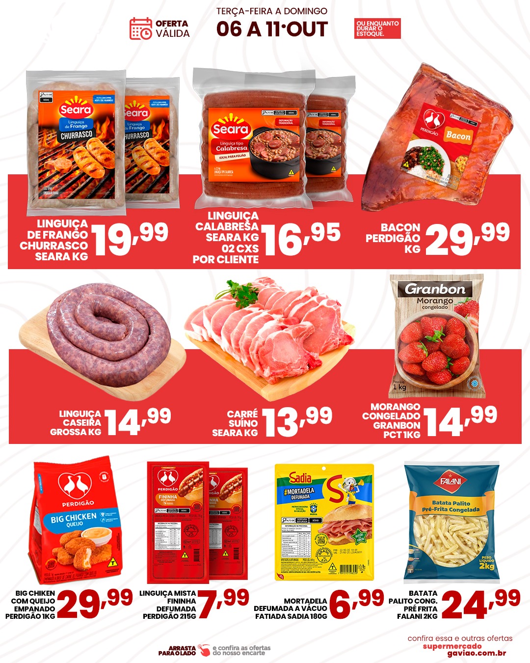 Cartaz promocional: Oferta da semana