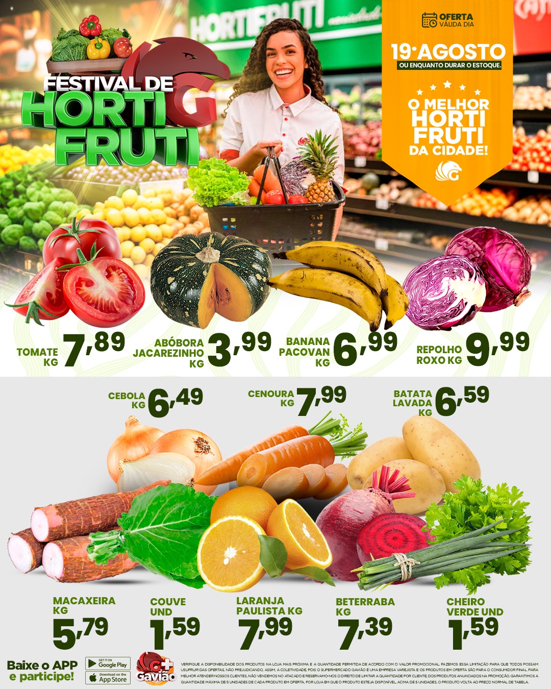 Encarte promocional: Festival de hortifruti