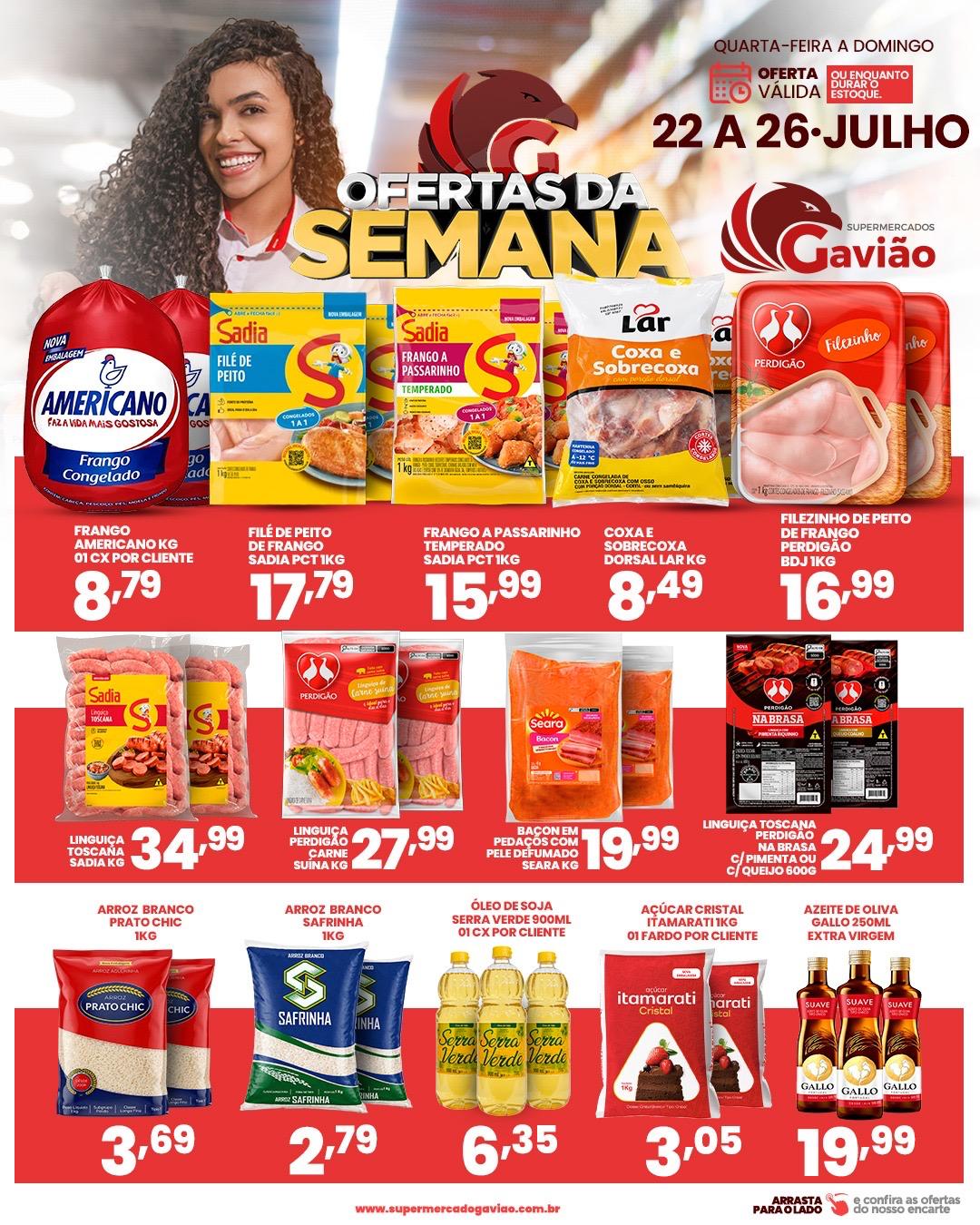 Encarte promocional: Oferta da semana