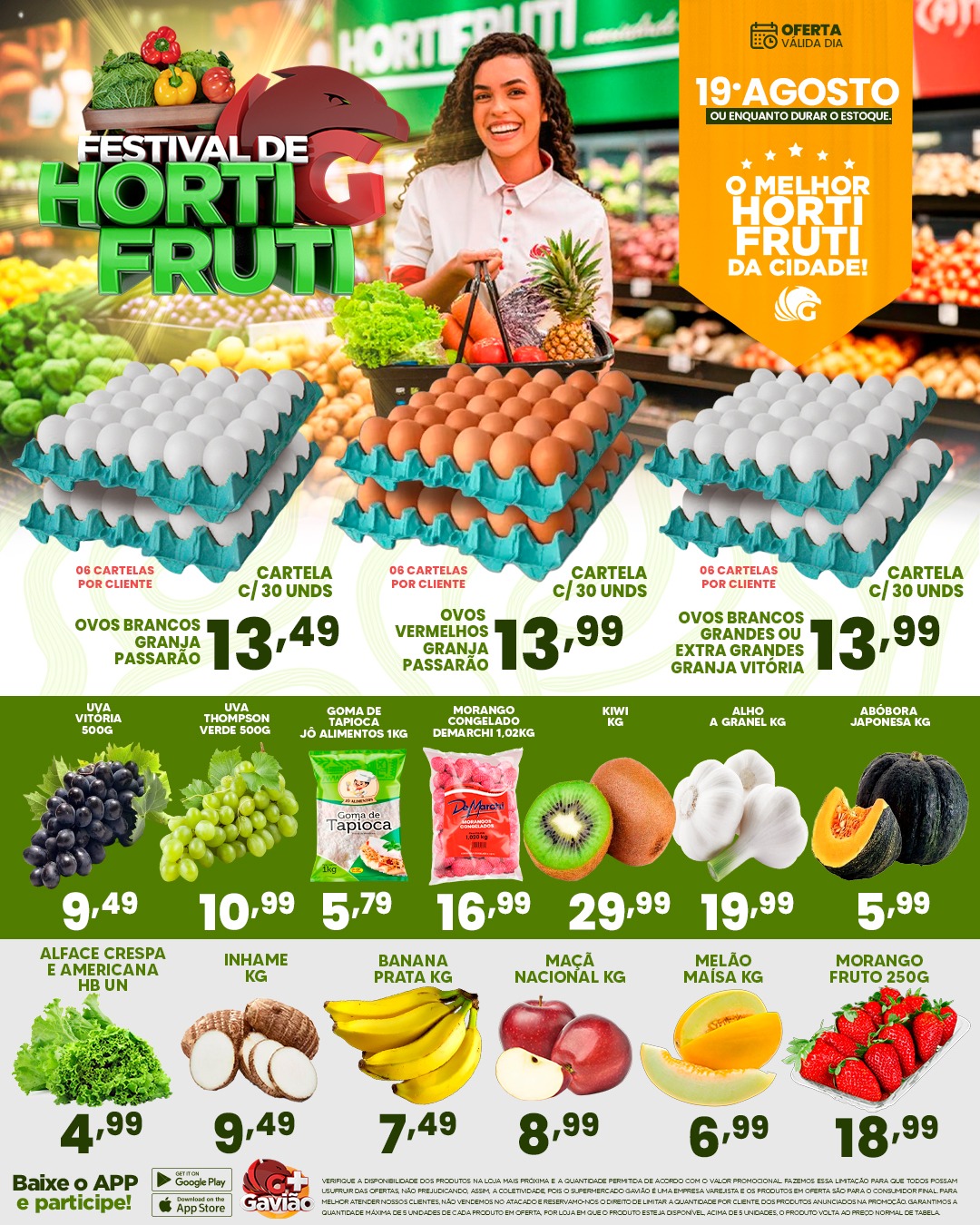 Encarte promocional: Festival de hortifruti