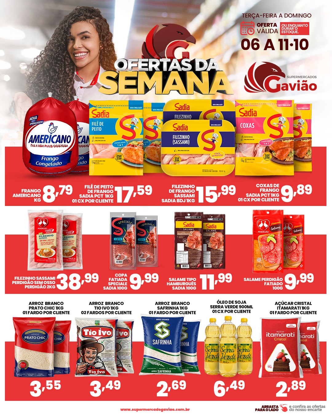 Cartaz promocional: Oferta da semana