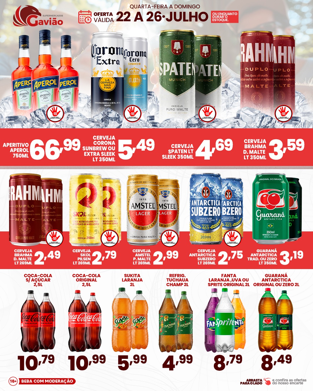 Encarte promocional: Oferta da semana